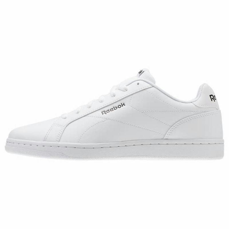 Tenisi Reebok Royal Complete Clean Barbati Albi/Negrii Romania MR5659AH